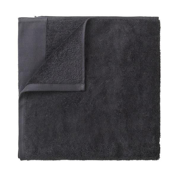 Blomus Riva Organic Terry Cloth Hand Towel XL Magnet Charcoal 69124