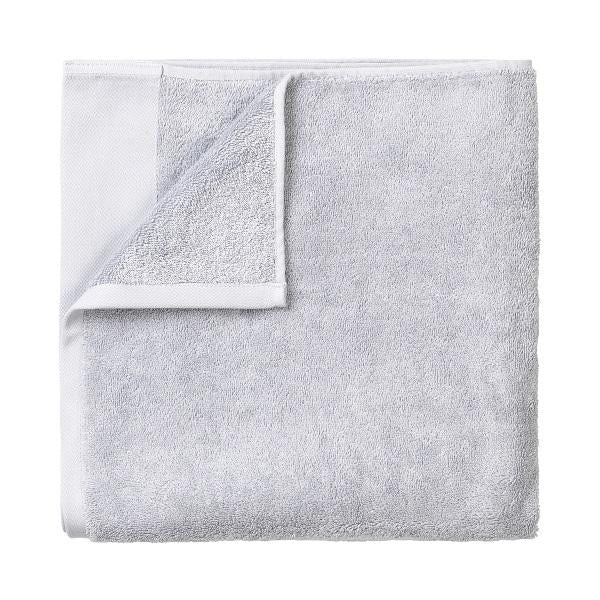 Blomus Riva Organic Terry Cloth Sauna Towel Microchip Light Grey 69251