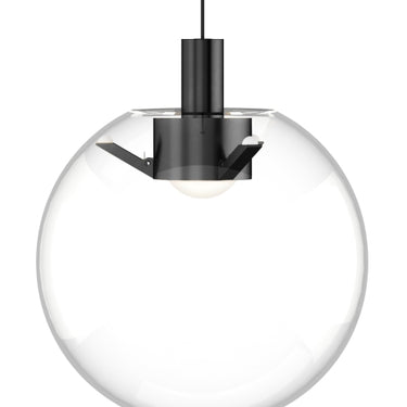 Mini Palona LED Glass Pendant Light by Visual Comfort Modern