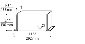 Remote Transformer 600W MAG 12V | Visual Comfort Modern
