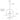 ech Lighting Calumn 6 Light Chandelier - sleek chandelier for contemporary homes