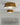 Sean Lavin Joni Ceiling Light, modern flush mount, close up view of glass shade, brass