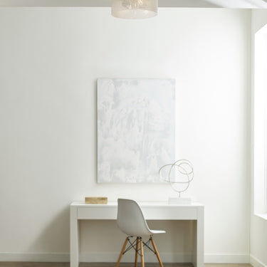 Vetra flush mount ceiling fixture for bedroom living room hallway lighting