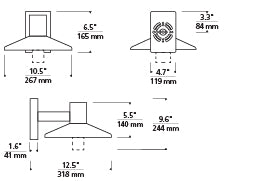 Tech Lighting ASH 10 Outdoor Wall