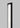 Blade 18" outdoor wall sconce by Visual Comfort Modern, black finish, close-up view.