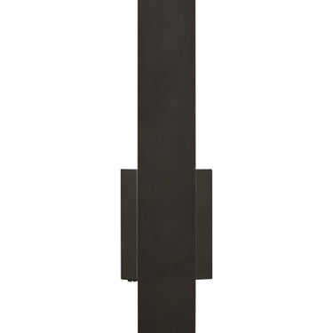 IP65 wet-rated outdoor wall sconce, Blade 18", selectable CCT, residential application.