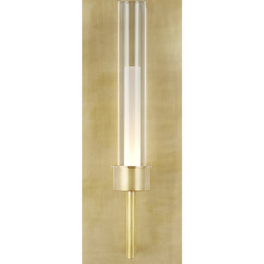 Linger LED Wall Sconce – Glass Cylinder Wall Light by Visual Comfort Modern