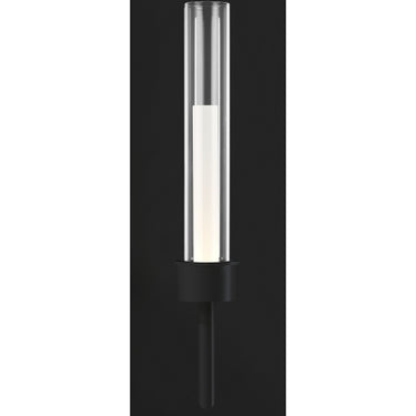 Linger LED Wall Sconce – Glass Cylinder Wall Light by Visual Comfort Modern