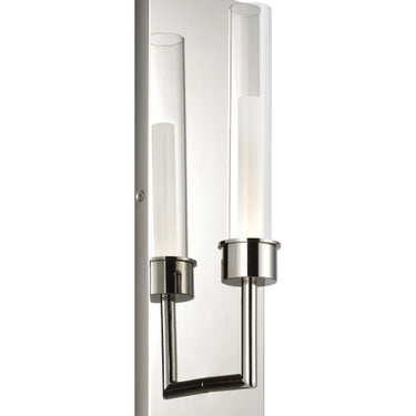Linger LED Wall Sconce – Glass Cylinder Wall Light by Visual Comfort Modern