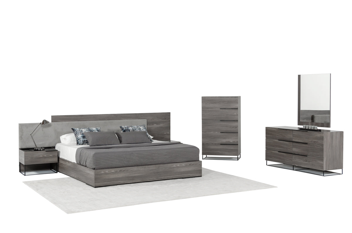 VIG Furniture Nova Domus Enzo Italian Grey Oak Dresser