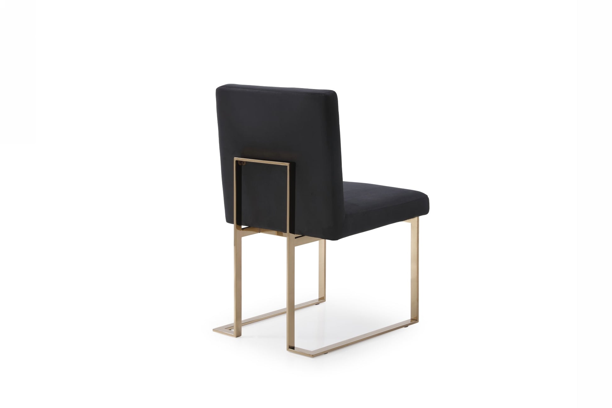 VIG Furniture Modrest Fowler Black Fabric Dining Chair Set of 2