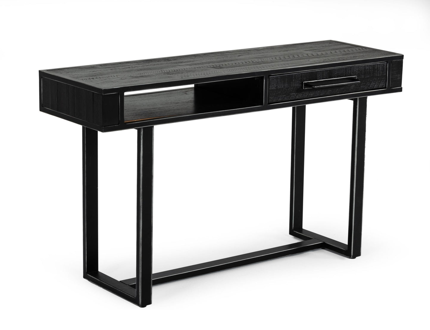 VIG Furniture Modrest Hardy Black Acacia Console Table