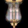Framburg Jamestown 3 - Light Polished Brass Flush Mount 7572 PB