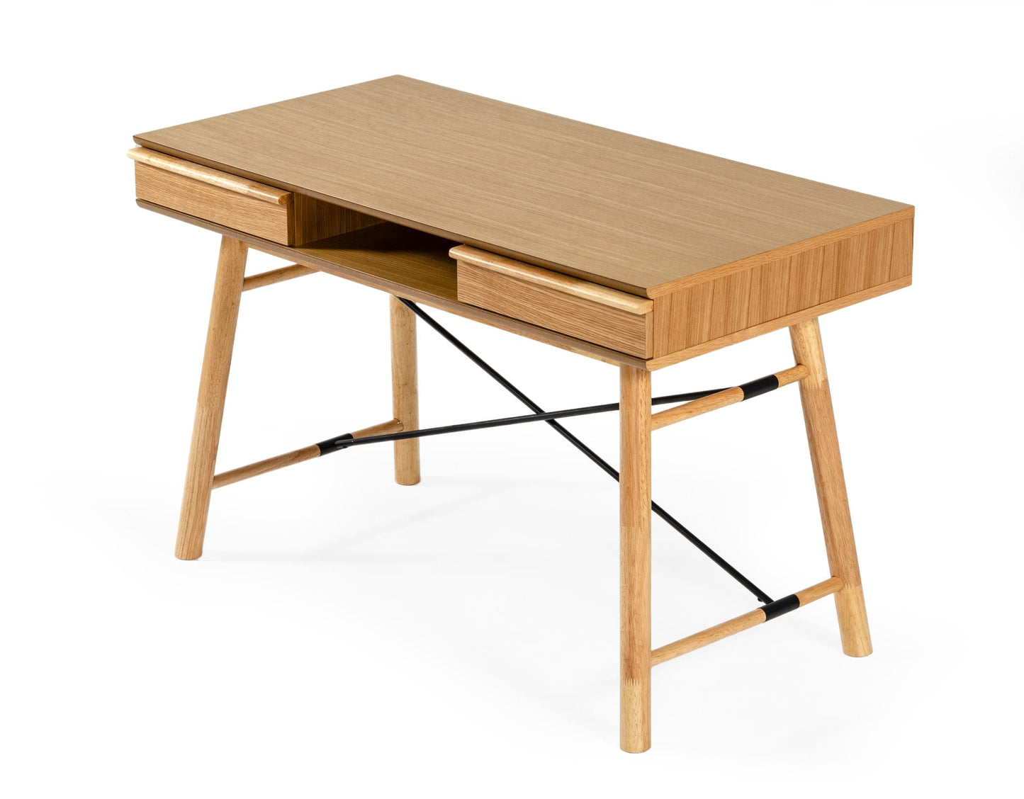 VIG Furniture Modrest Casey Oak Desk