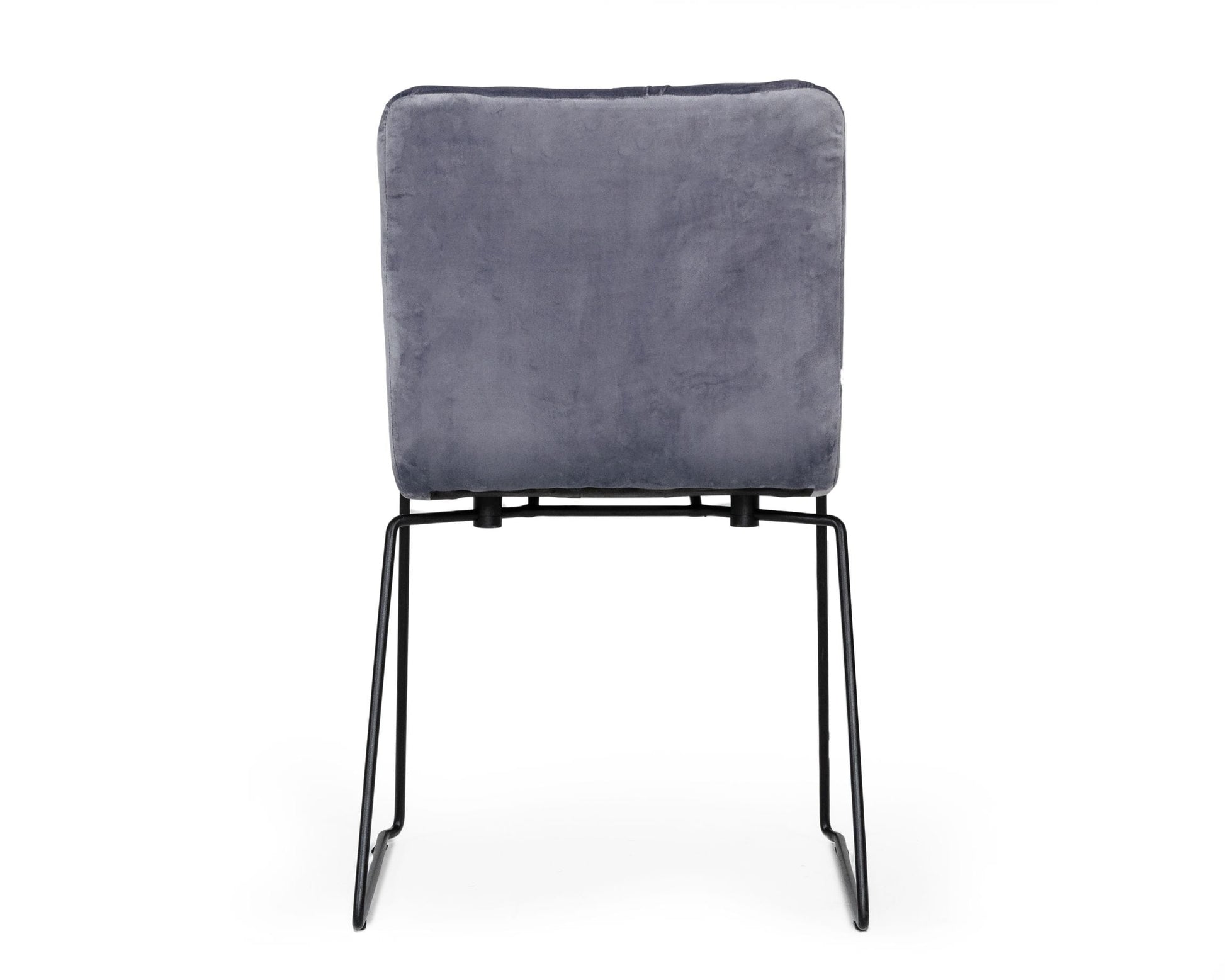 VIG Furniture Modrest Yannis Grey Fabric Dining Chair Set of 2