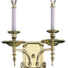 Framburg Kensington 2 - Light Polished Brass Wall Sconce 7662 PB