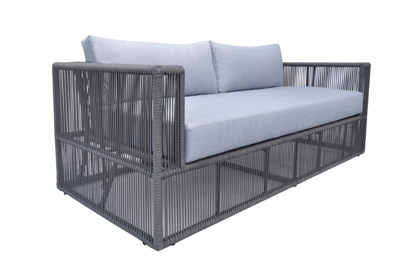 VIG Furniture Renava Whimsy Outdoor Light Grey Dark Grey Sofa Set
