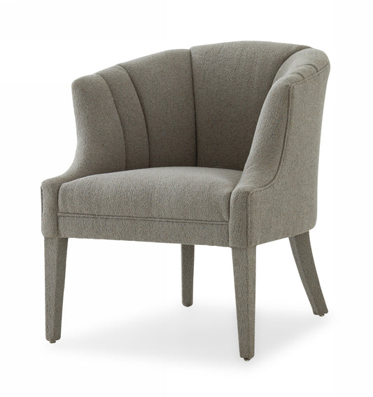 VIG Furniture Modrest Ladera Glam Grey Fabric Accent Chair