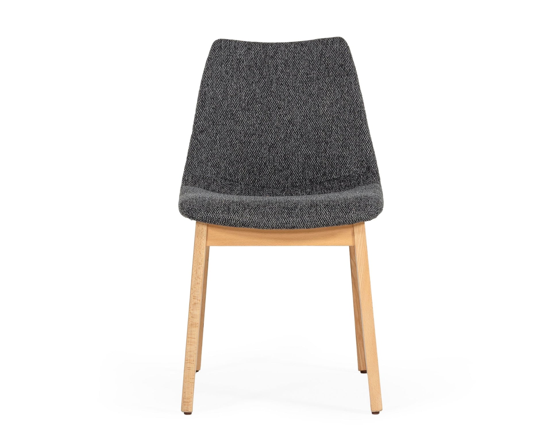 VIG Furniture Modrest Chrissy Dark Grey Fabric Dining Chair Set of 2