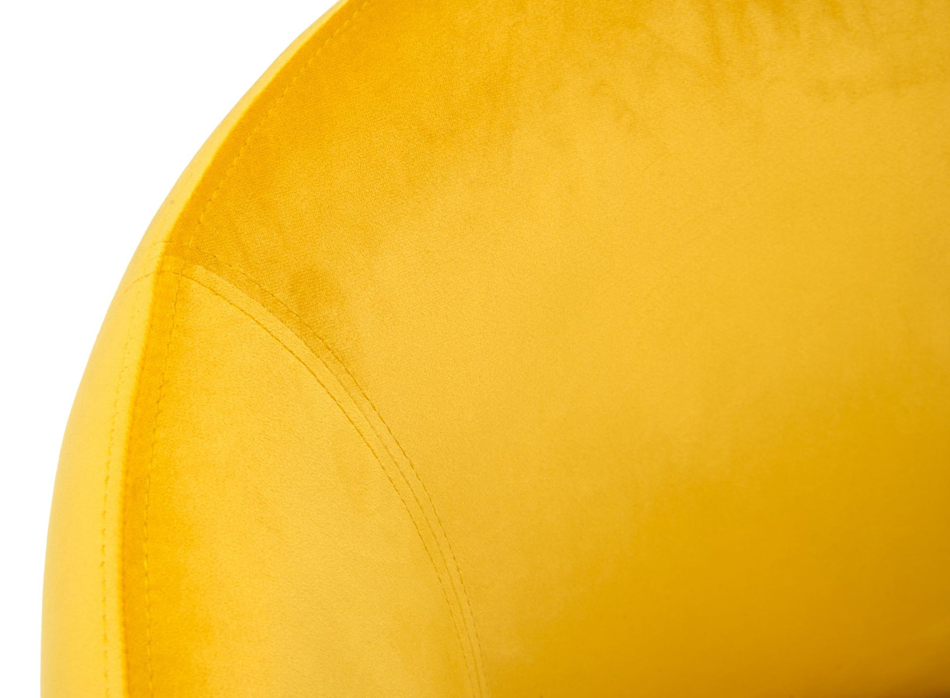 VIG Furniture Modrest Luzerne Yellow Velvet Dining Chair