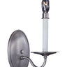 Framburg Jamestown 1 - Light Satin Pewter Wall Sconce 7911 SP