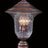 Framburg Carcassonne 3 - Light Siena Bronze Exterior Post Mount 8327 SBR