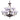 Framburg Napoleonic 9 - Light French Brass Dining Chandelier 8409 FB