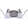 Framburg Magnolia 4 - Light Polished Nickel Wall Sconce 8414 PN
