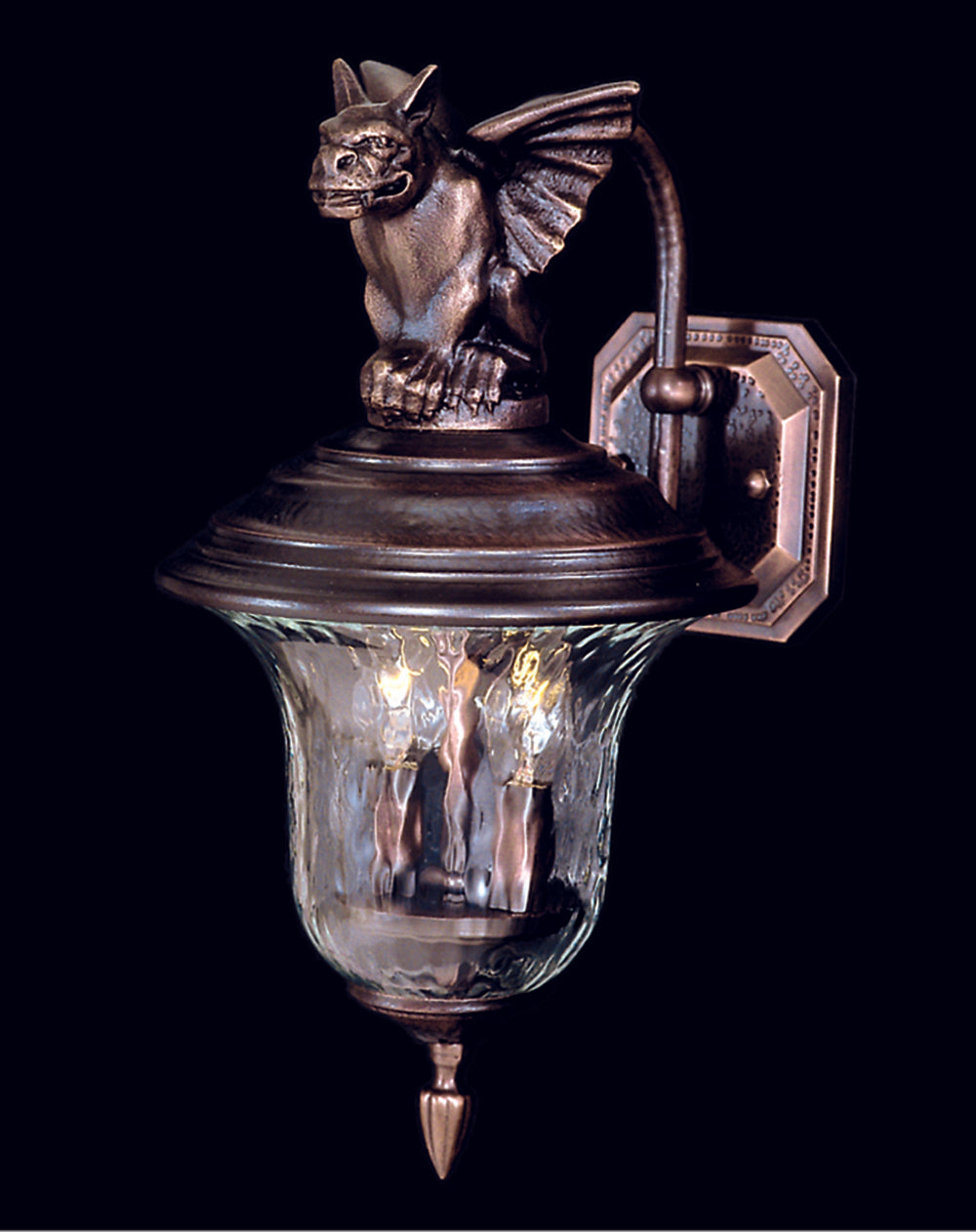 Framburg Carcassonne 2 - Light Siena Bronze Exterior Wall Mount 8502 SBR