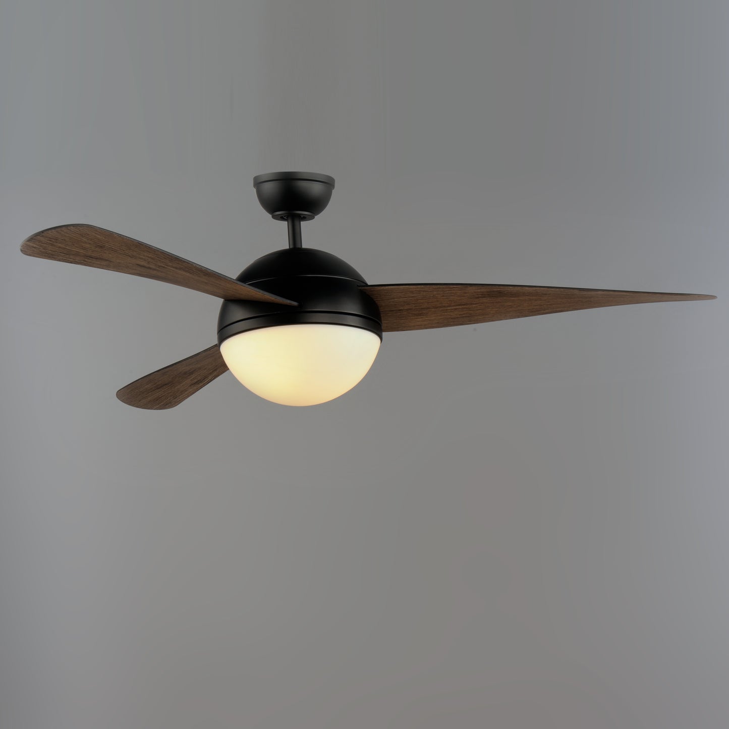 Maxim Cupola 52" Bronze Fan 2-Light LED Walnut Blades