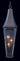 Framburg Le Havre 3 - Light Iron Exterior Ceiling Mount 8923 IRON