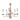 Framburg Jamestown 5 - Light Polished Brass Dining Chandelier 9126 PB