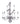 Framburg Jamestown 9 - Light Satin Pewter Dining Chandelier 9129 SP