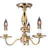 Framburg Jamestown 3 - Light Polished Brass Flush Mount 9133 PB