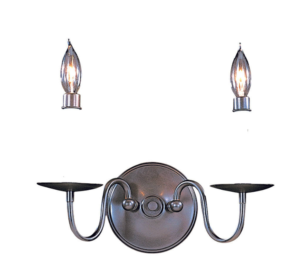 Framburg 2-Light Mahogany Bronze Jamestown Sconce
