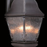 Framburg Coeur De Lion 3 - Light Iron Exterior Wall Mount 9585 IRON