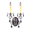 Framburg Liebestraum 2 - Light Mahogany Bronze Wall Sconce 9902 MB