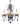 Framburg Liebestraum 4 - Light Mahogany Bronze Mini Chandelier 9904 MB