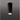 Black  Lodes A-Tube Medium, long minimalist cylinder downlight for hotel lobby.