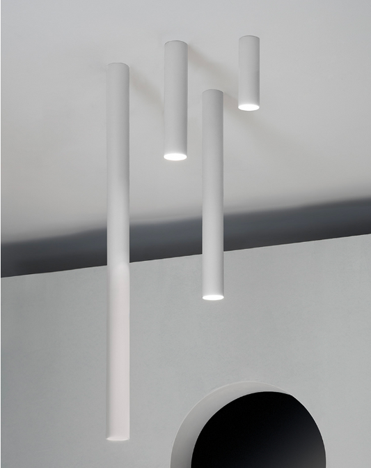 Lodes A-Tube Ceiling Light - Large in Modern Interior Setting