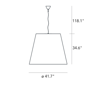 FontanaArte Amax Suspension Light