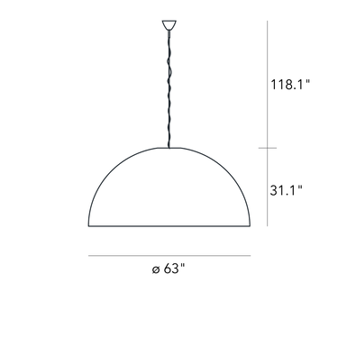 FontanaArte Avico Suspension Light