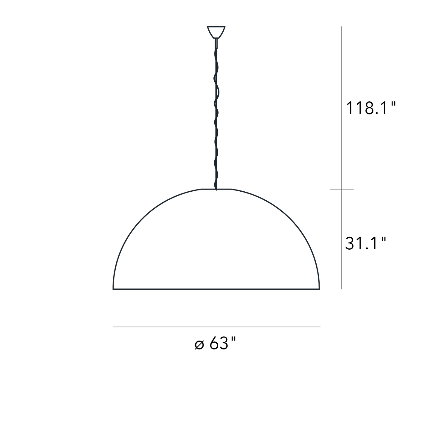 FontanaArte Avico Suspension Light