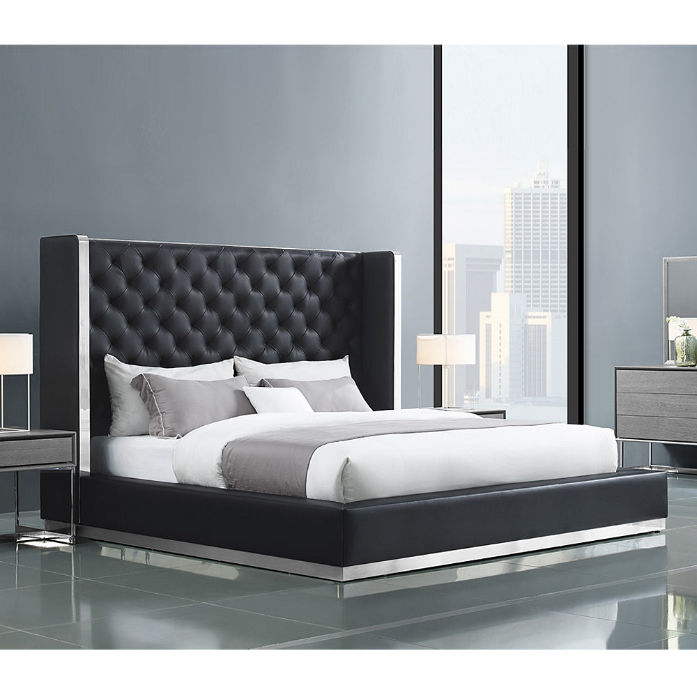 Abrazo King Bed by Whiteline