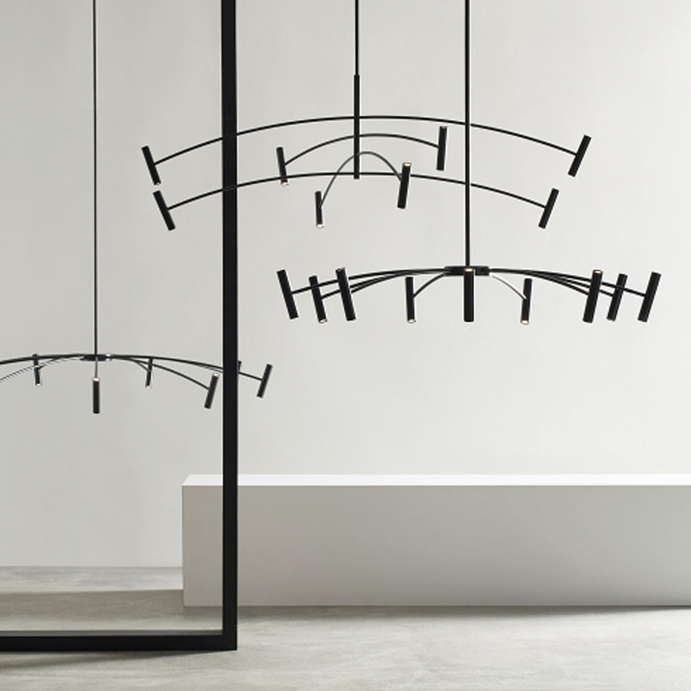 Aerial 40 Chandelier | Visual Comfort Modern