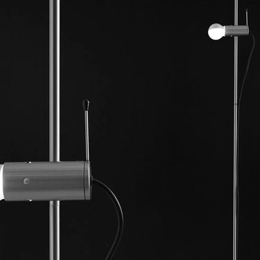 Travertine marble base floor lamp with G9 bulb for bedroom reading corner
