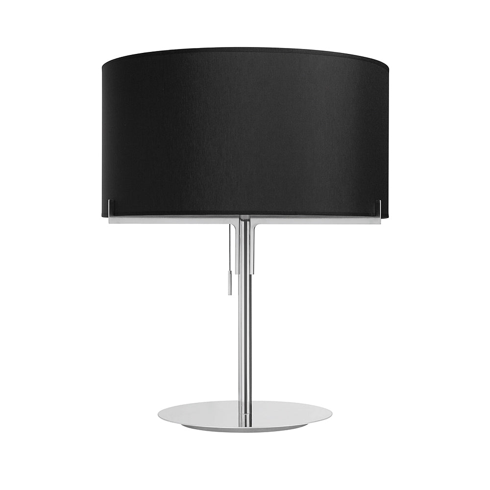 Sleek Contemporary Table Lighting | Black Shde