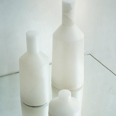 Alabaster Battery Operated Table Lamp by Carpyen