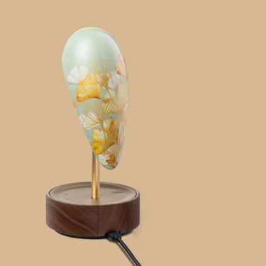 Daqiconcept Alarm Clock + Light Chirp Golden Ginkgo