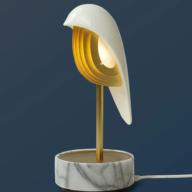 Daqiconcept Alarm Clock + Light Chirp White Marble